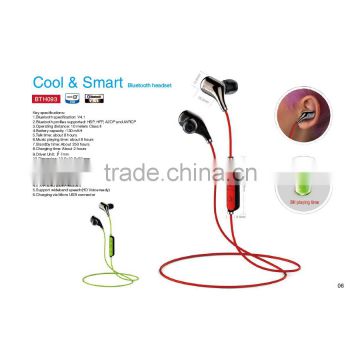 Wireless Headphone With Mic Hands Free Sports Earphones For Running
