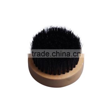 Amazon wholesale 100% boar bristle beard brush with engraved logo