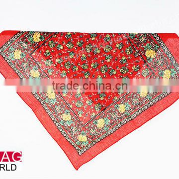 design customized cotton printed big mocketer handkerchief kerchief bandana