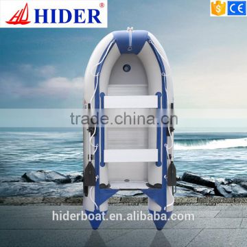 inflatable long aluminum floor rafting speed boat