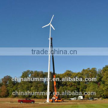 small wind blade 30kW turbine tower for grid power