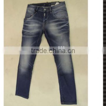 monkey wash effect men wholesale cheap jeans pants 2016