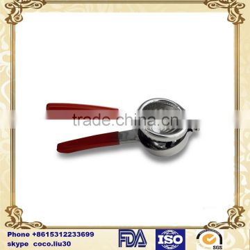 red silicone handlelemon squeezer stainless steel 18/10ZDT160318
