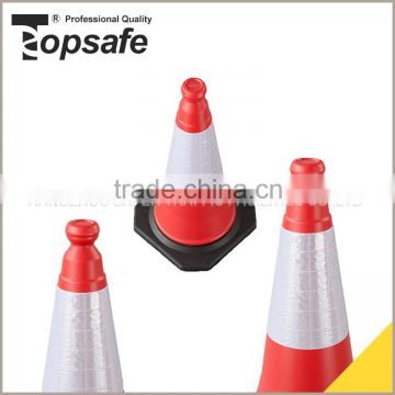 China manufacture professional reflective traffice cone