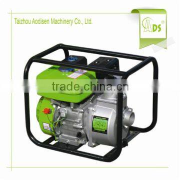 hand start 5.5HP petrol engine gasoline water pump 2 inch