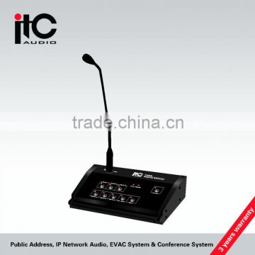 Public Address System Remote Zone Paging Mic T-328