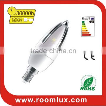 E14 LED candle bulb & chandelier light 5W Dia36X106mm