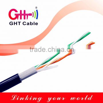 Best price 0.5mm 2 pair twisted telephone cable cat3 100m / box