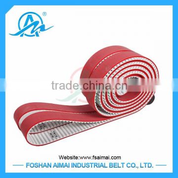 Thermoweld/seamless ended rubber pu timing belt