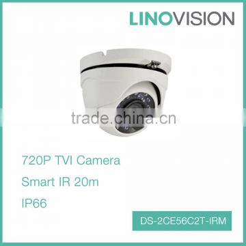 1.3MP CMOS Weather-proof Smart IR Turret HD TVI CCTV Camera 720P