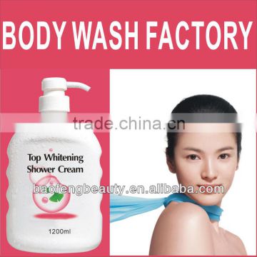 china body wash factory shower bath liquid gel shower cream bath gel body wash creation private label design OEM liquid soap