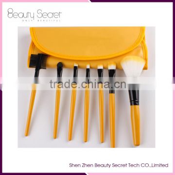 High quality manufacture makeup brush sets with 7 pcs