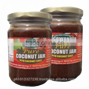 High Quality PURE COCONUT JAM, 100% Natural, Low Glycemic Index