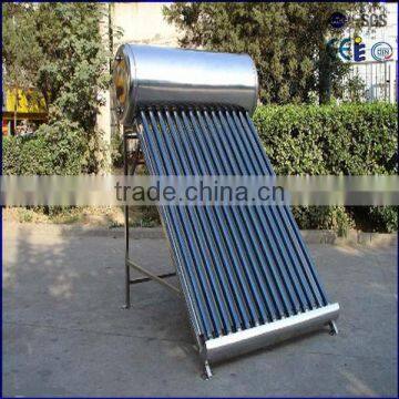 Lebanon low pressure stainless steel solar water heater