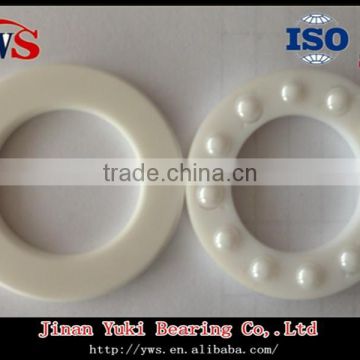 51100 Zirconia zrO2 mini size ceramic thrust ball bearing