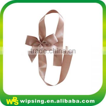Custom Polyester Satin Ribbon Bow Pre-made Bow