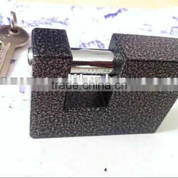 black rectangular padlock