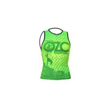 Anti-bacterial Breathable Triathon Race Vest Training Jersey