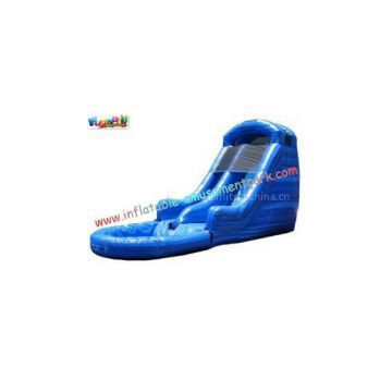 Commercial grade 0.55mm PVC tarpaulin Double Outdoor Inflatable Water Slides for Kids