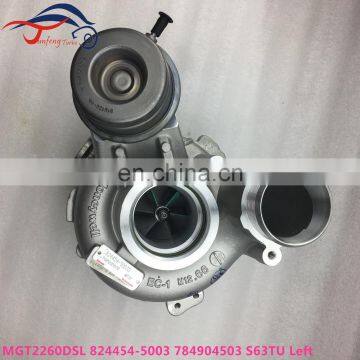 Original twin Turbo MGT2260DSL left 824454-5003S 784904503 S63 Engine Turbocharger for BMW M5 M6 S63TU Euro 5 Engine