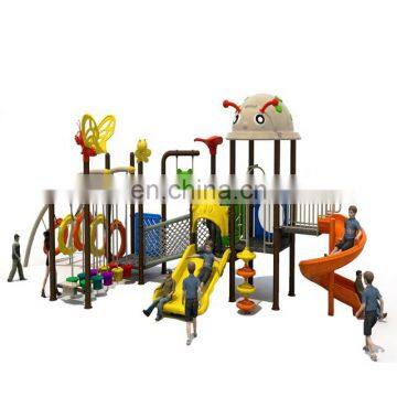 Multi-function Kindergarten  Outdoor plastic slide,kids  entertainment sets