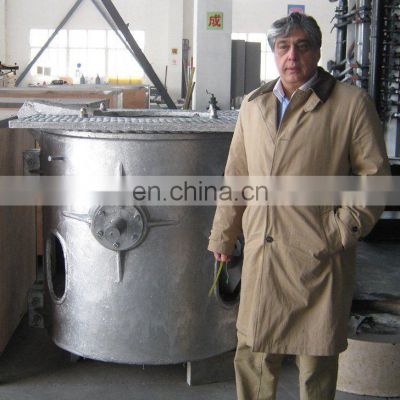 400 Kw 750 kg Medium Frequency Induction Furnace