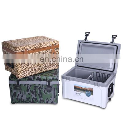 Insulated wholesale Hot selling Camping fishing Outdoor 50L Waterproof Portable cooler box Eco friendly