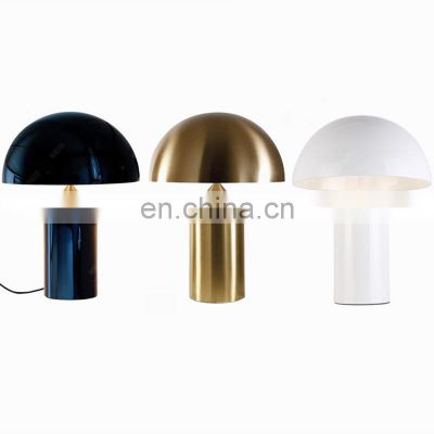 Metal Mushroom Head Table Lamp E14 Flexible Table Lamp Decorative Indoor Table Lamp