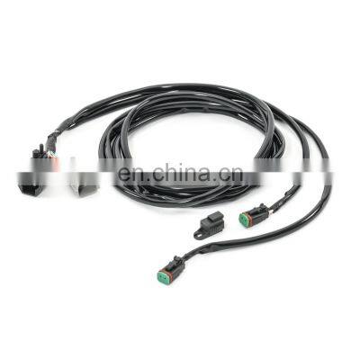 2 legs wiring for Jeep Wrangler JK 07+ used for led work light