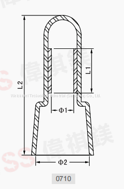High Quality FCE1 Closed End Crimp Terminal Connector Closed End Connectors