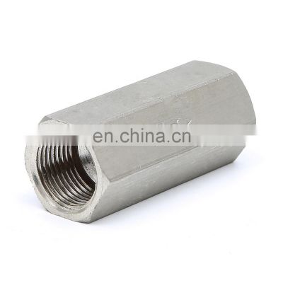 Steel mini hydraulic fittings to prevent oil loss for hydraulic pump check valve stainless steel