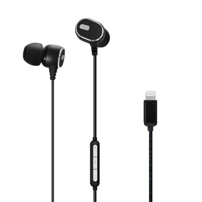 High quality mfi certified stereo lightening metal earphone digital headset for Apple iPhone Xs/Xr/XsMax