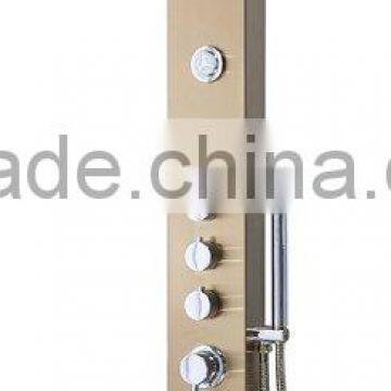 Golden-titanizing Stainless Steel Shower Panel