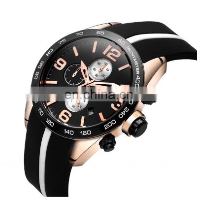 Hot Selling 10ATM Sport Custom Watch Japan Movement Quartz Watches Men Wrist Watches