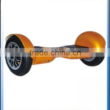 2015 Hot sale funny high quality electric self balancing scooter two wheel balance board 10 inch self standing scooter