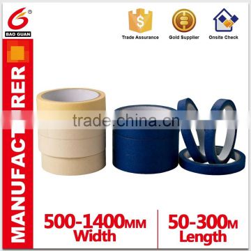 High Quality Crepe Paper Self Adhesive Automotive Masking Tape