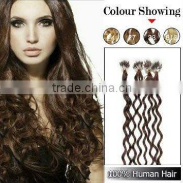 Hot Sale Deep Wave Micro Ring Hair Extension