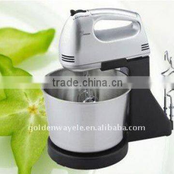 7 speed kitchen multifunctional hand mixer with bowl GE -201S