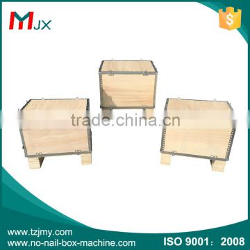 No nail foldable/collapsible plywood box