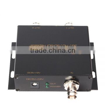 Hot ! High audio and video 1 to 4 3D SDI splitter 1x2