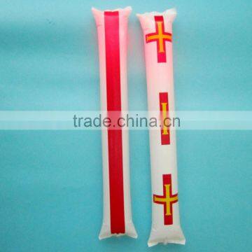 Promotional pe plastic cheering glow stick