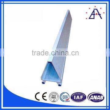 High quality 6000 series triangle aluminium extruded tube profiles