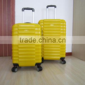4 wheels abs pc coating trolley case