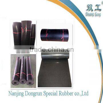 75Shore-A ,5mpa black EPDM rubber sheet