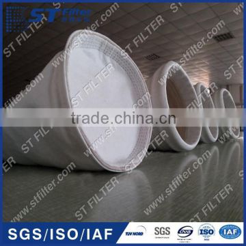 twill weave fiberglass filter bag for titan white,Dia130*3900mm