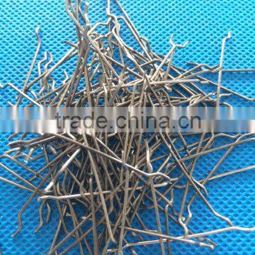 Mild steel , hook end single type steel fiber