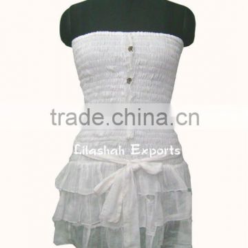 2871 Cotton Halter Dress Cotton Summer Dress Cotton Beachwear Dress beach kaftan