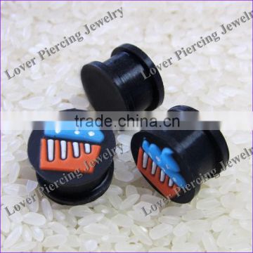 Silicone Mixed Colors Plugs [SI-M680]