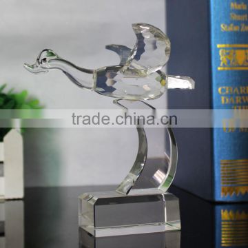 Wholesale Crystal Flying Crane Statue