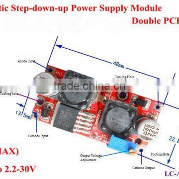 automatic voltage regulator 30v 28v 19v 24v to 15v 16v 12v 5v step up step down converter 1.5A